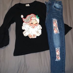 Girl Christmas outfit